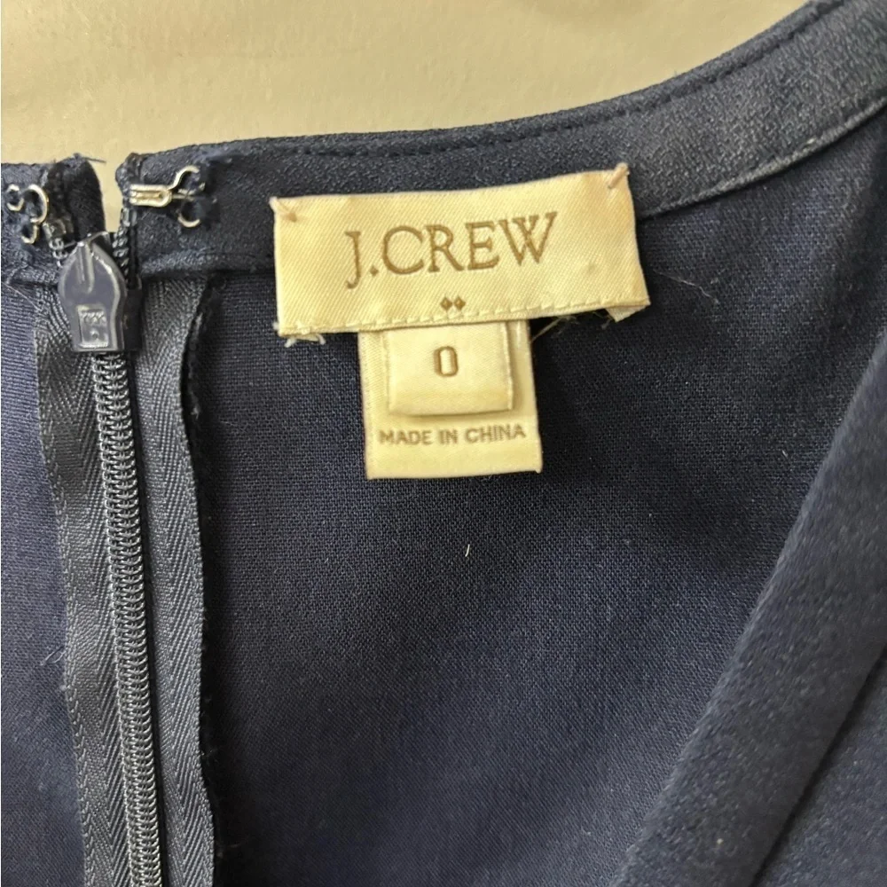 J. Crew Dark Blue Dress